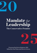 Mandate for Leadership