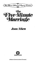 The five-minute marriage