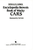 Encyclopedia Brown's Book of Wacky Cars