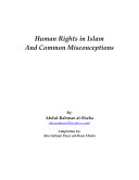 Human Rights in Islam And Common Misconceptions