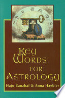 Key Words for Astrology