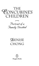The Concubine's Children : Portrait of a Family Divided