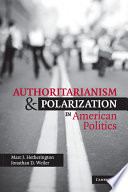 Authoritarianism and Polarization in American Politics