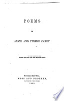 Poems of Alice and Phoebe Carey