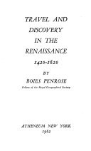 Travel and Discovery in the Renaissance, 1420-1620