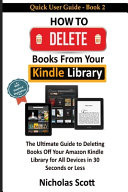 How to Delete Books From Your Kindle Library